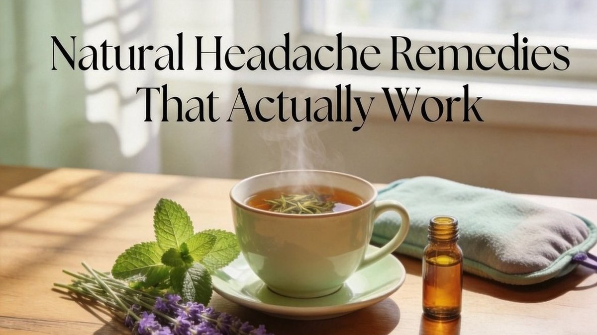 Natural Headache Remedies That Actually Work