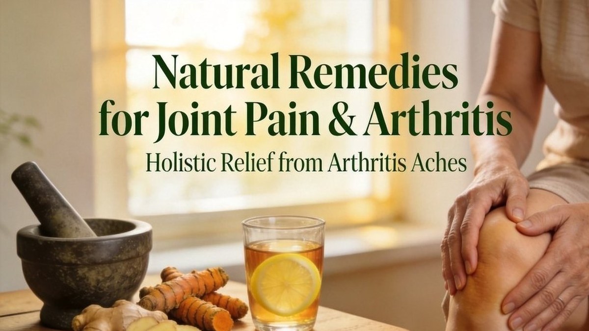 Natural Remedies for Joint Pain and Arthritis