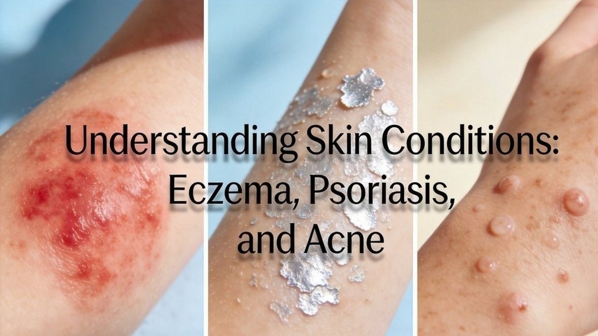 Understanding Skin Conditions: Eczema, Psoriasis, and Acne