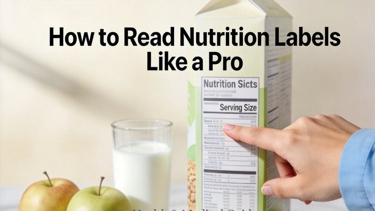 How to Read Nutrition Labels Like a Pro