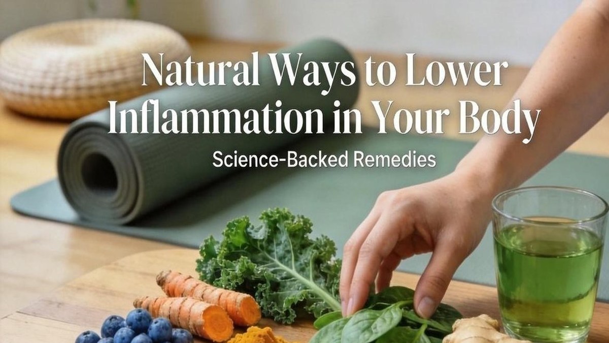 Natural Ways to Lower Inflammation in Your Body