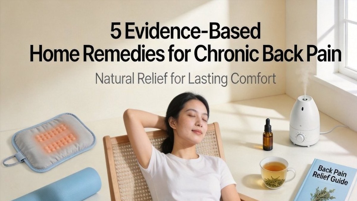 5 Evidence-Based Home Remedies for Chronic Back Pain