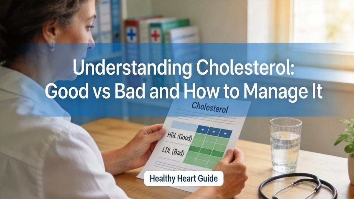Understanding Cholesterol: Good vs Bad and How to Manage It